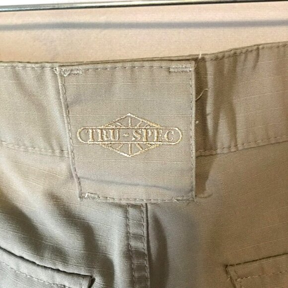 Tru-Spec Men's Tactical Cargo Pants in Khaki Size 38-30 Uniform Security Career - Picture 10 of 16